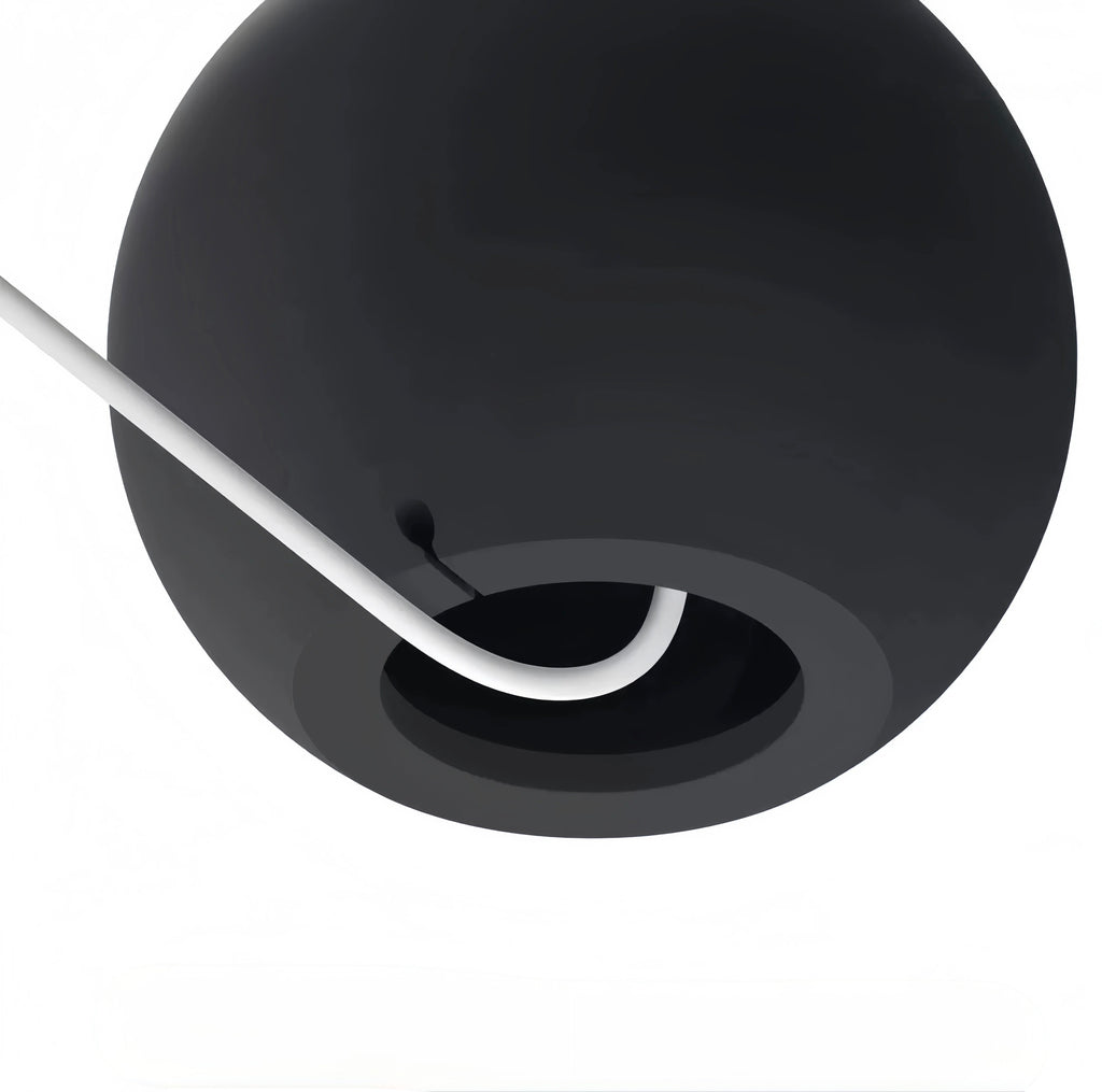 Support Magnétique de Bureau en Silicone – Station de Charge Sans Fil MagSafe pour iPhone